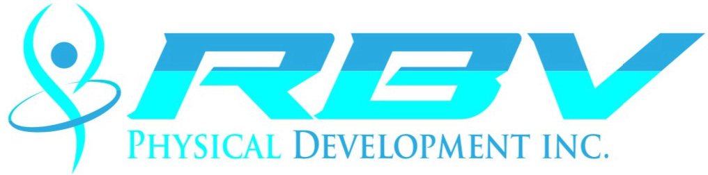 A blue and white logo of the r. E. D. Capital development company